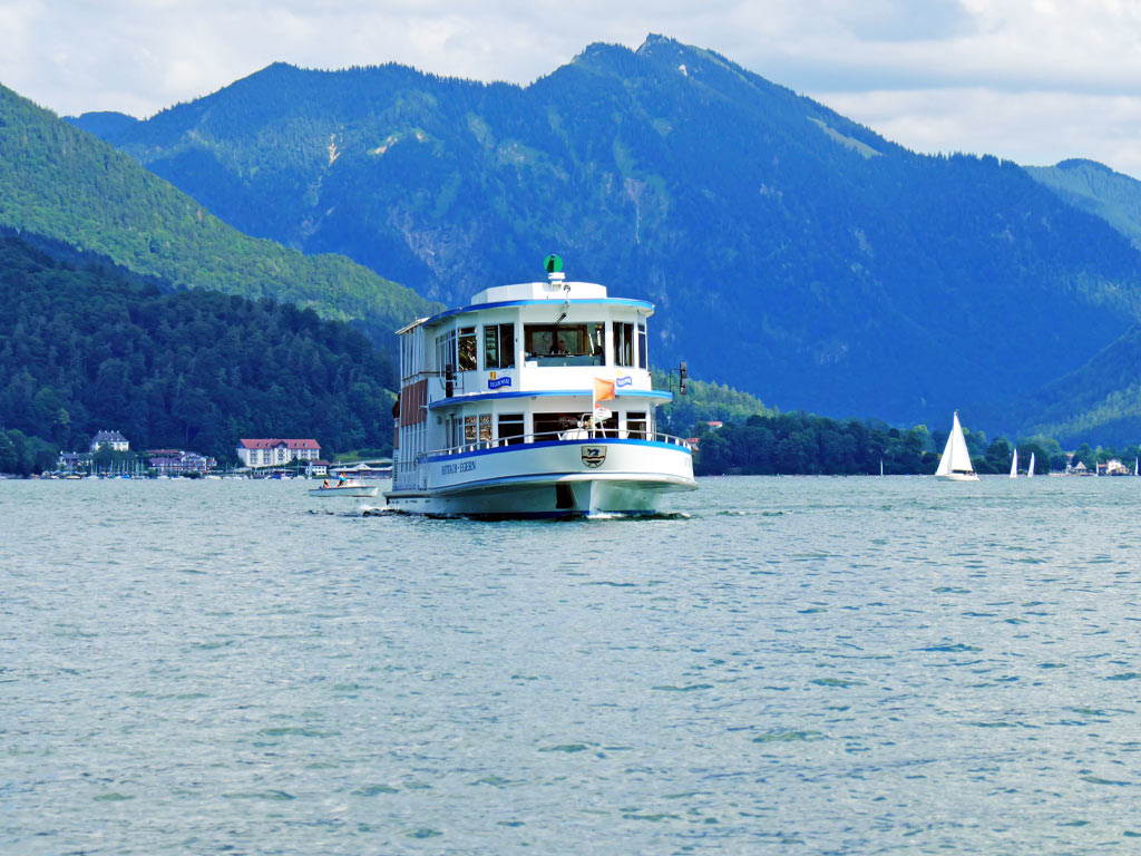 Schifffahrt auf dem Tegernsee