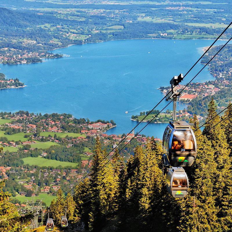 Unzählige Freizeitmöglichkeit am Tegernsee